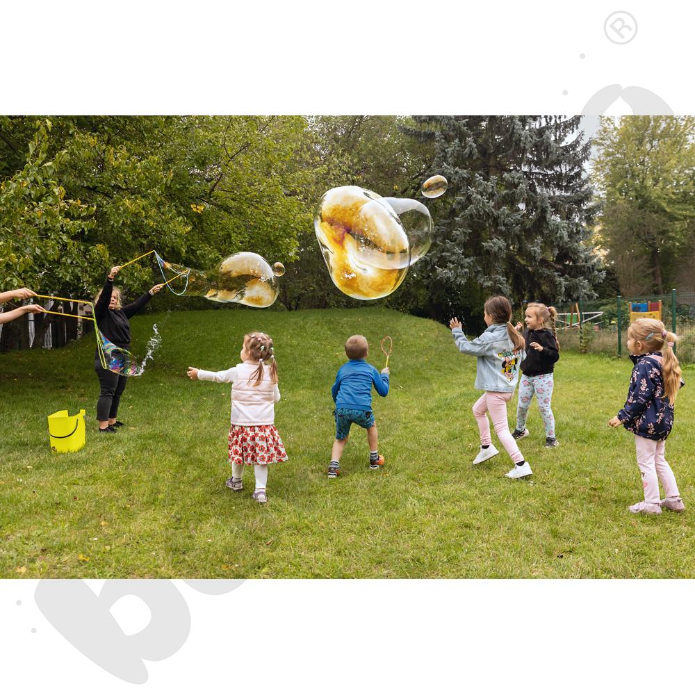 Sznurek do wielkich baniek mydlanych (dł. rączki 50 cm) 