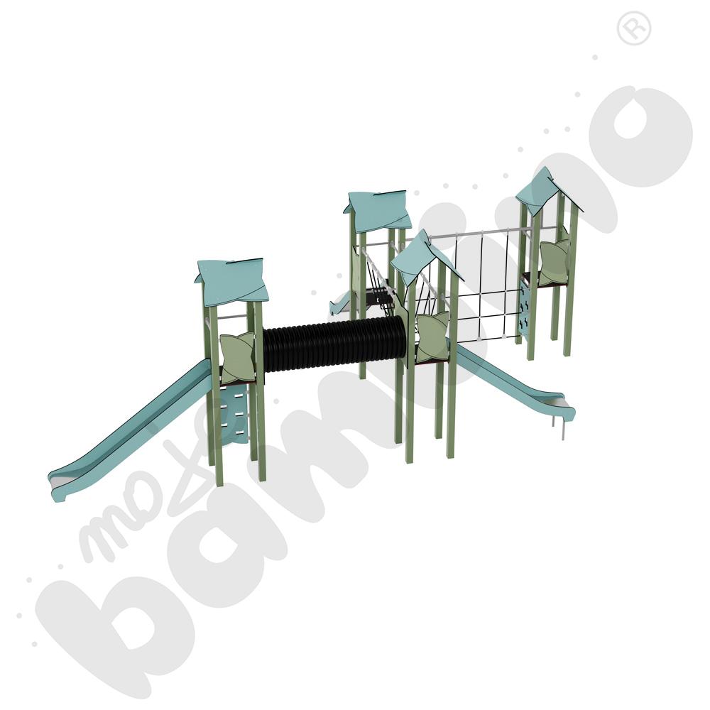 Zestaw Urbi 10, słupy metalowe C