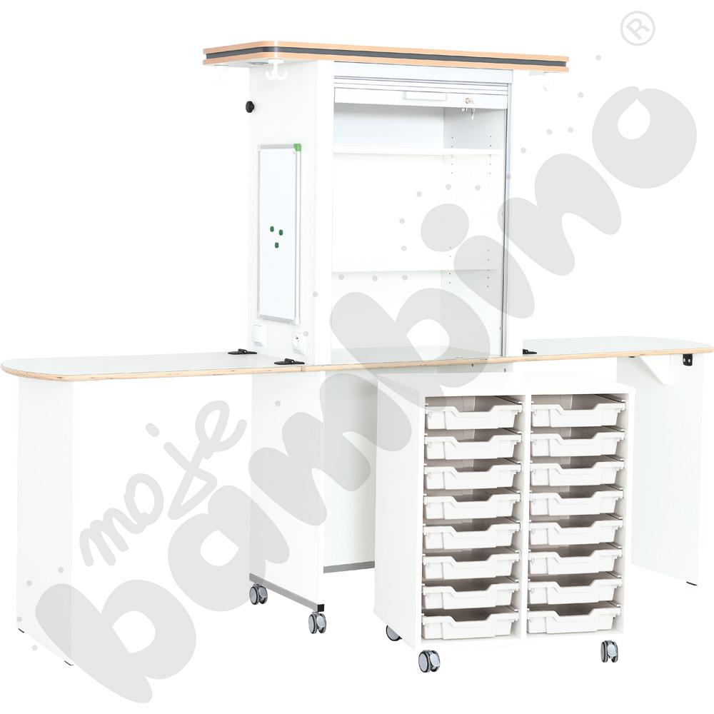 Laboratorium Grande XXL z białymi organizerami