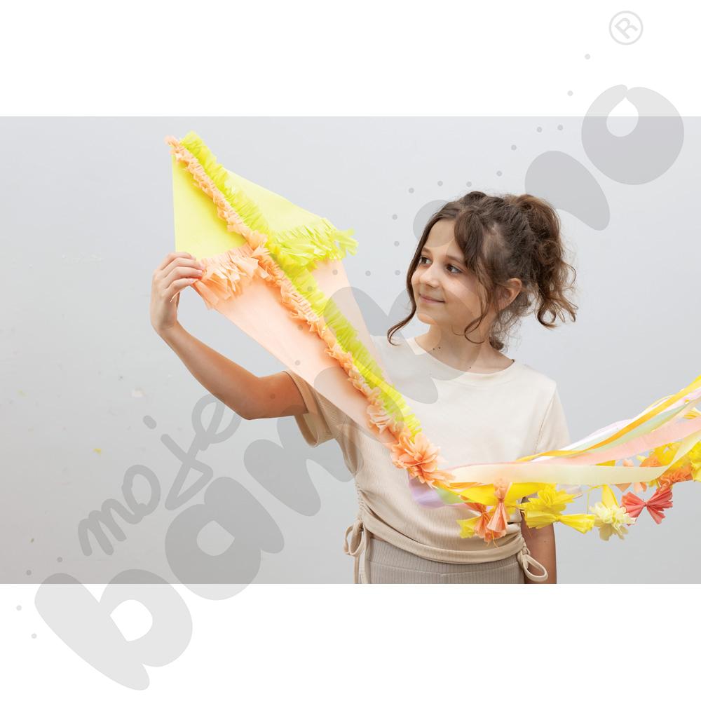 Bibuła pastelowa - zestaw 10 kol.