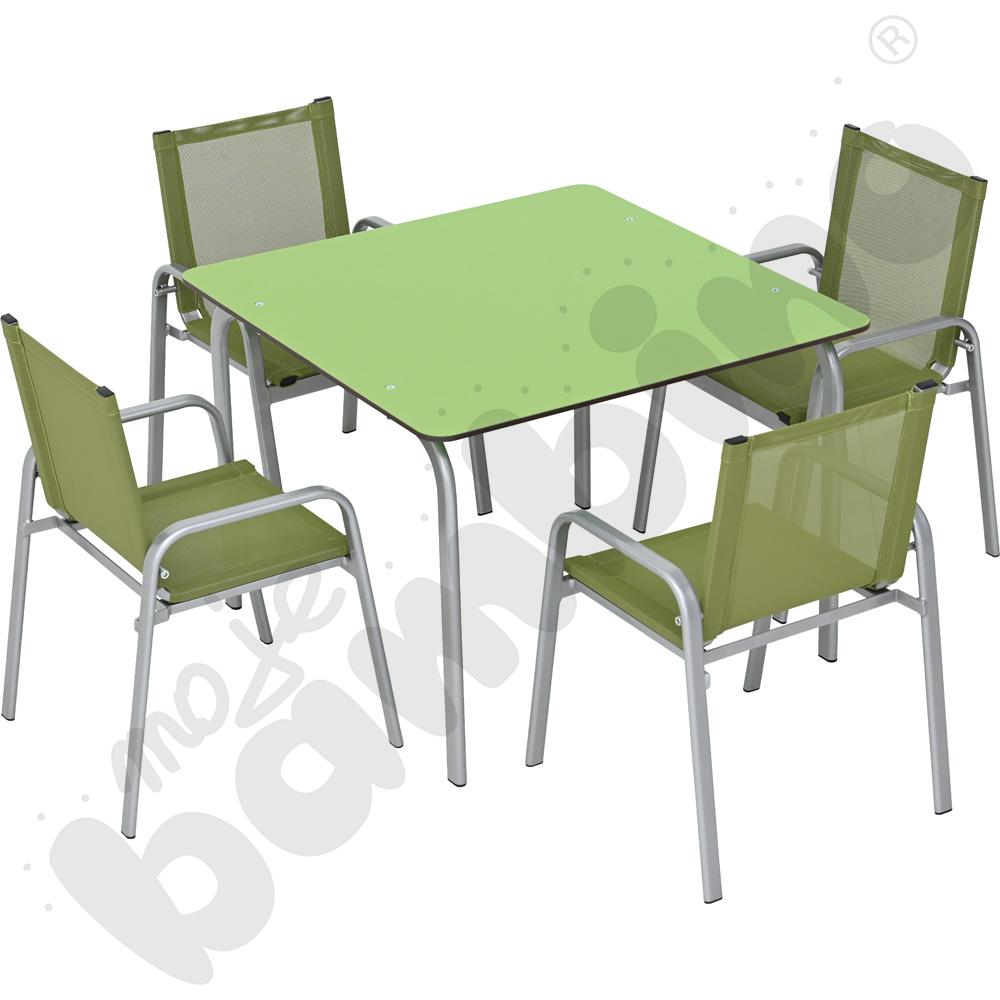 Zestaw ogrodowy - stół i krzesła
