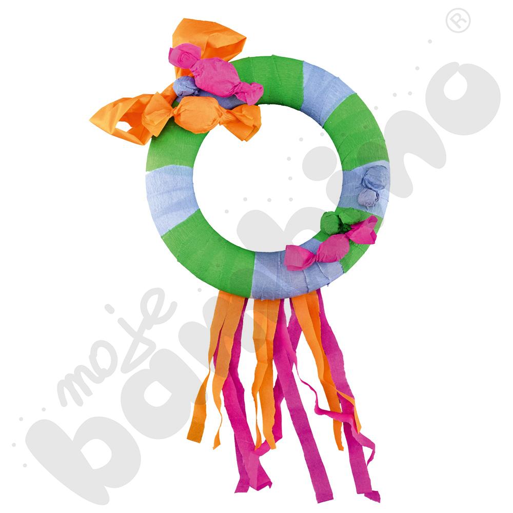 Obręcze styropianowe, śr. 20 cm,  9 szt.