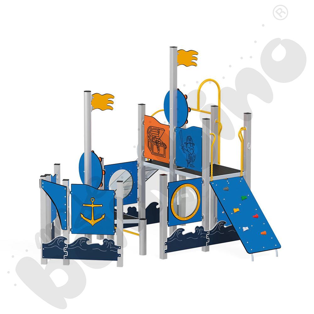 Quadro - zestaw 12466, metalowe słupy