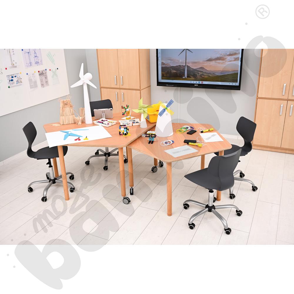 Blat Flexi pięciokątny duży - buk