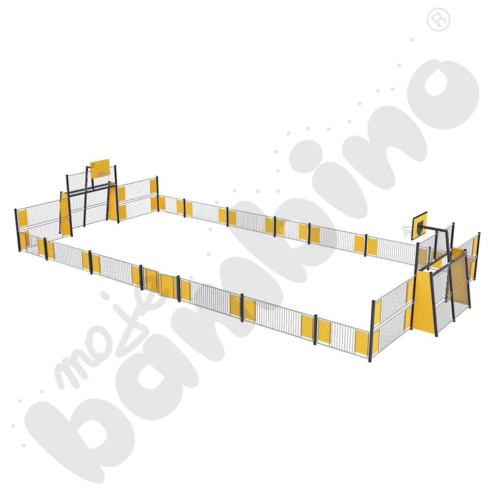 Multi Arena – ogrodzenie palisadowe z panelami