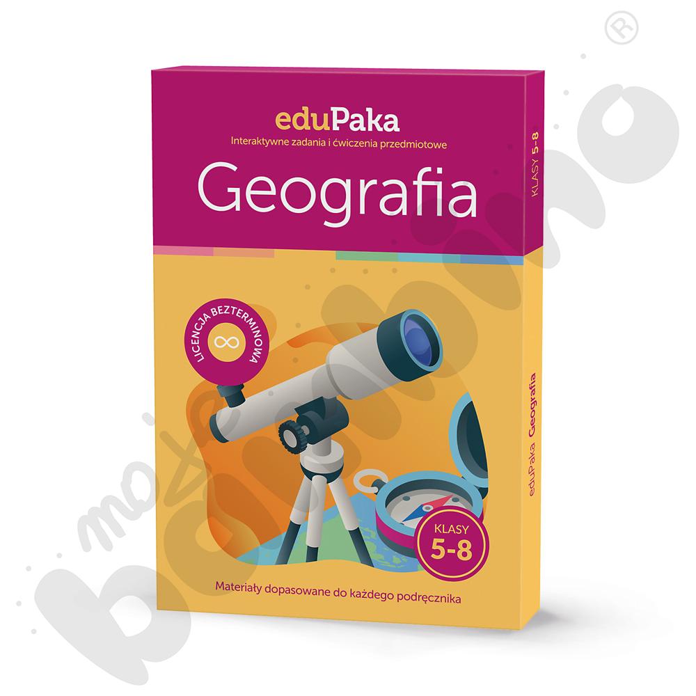 eduPaka – interaktywne zadania i ćwiczenia przedmiotowe – Geografia kl. 5-8