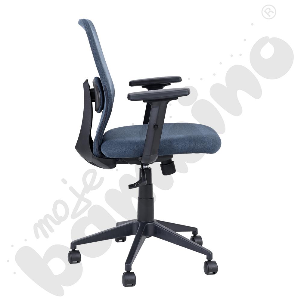 Krzesło obrotowe Milo granatowe