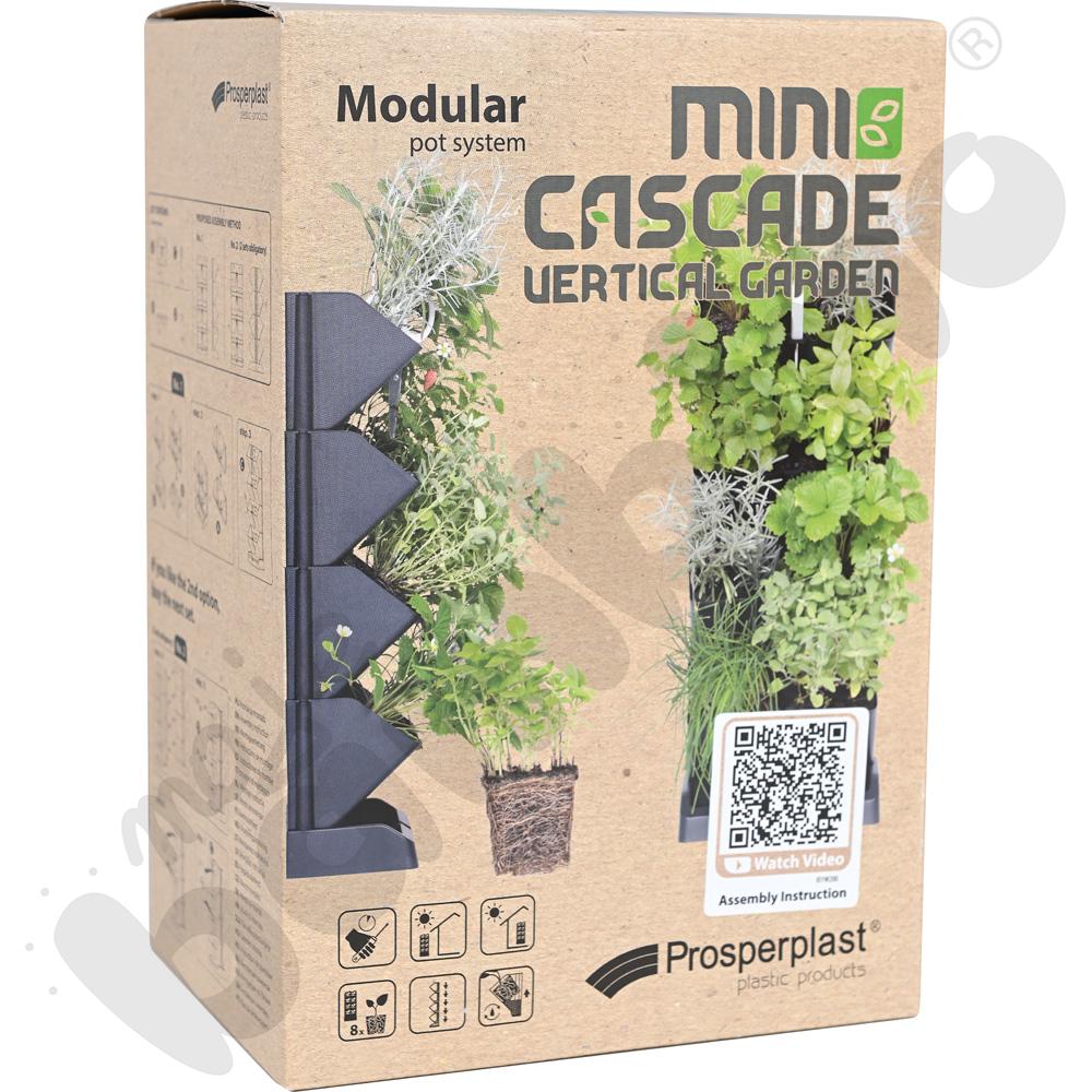 Donice modułowe na 8 roślin - antracytowe