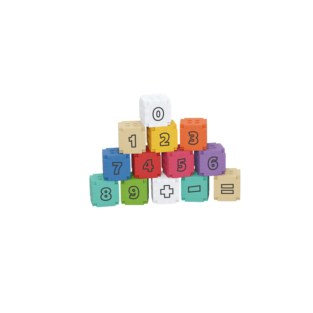 Mini Waffle matematické kocky, 600 ks