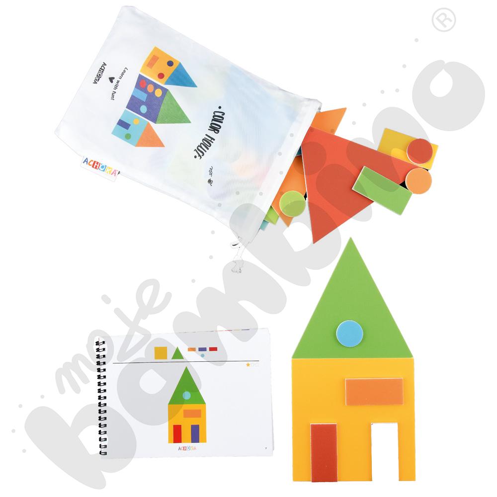 Piankowe kształty – ułóż budowle