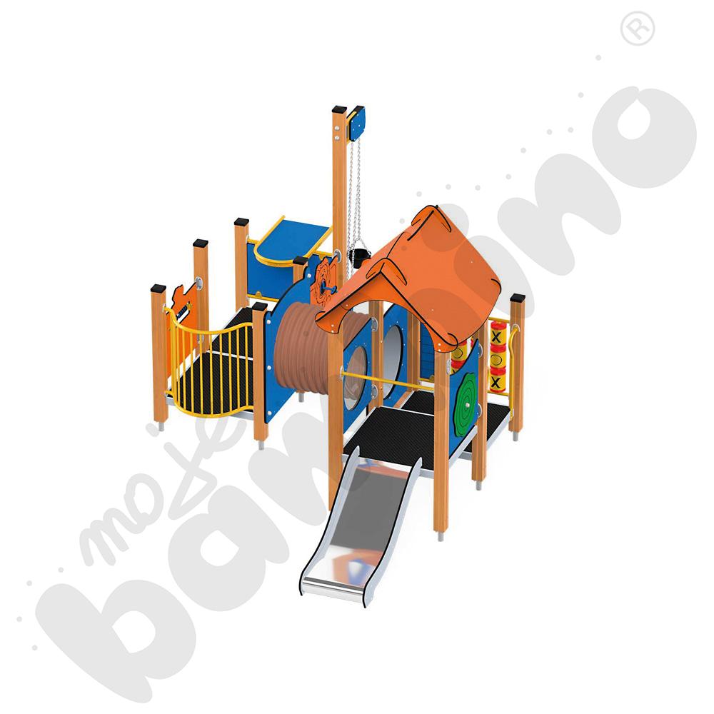 Quadro Baby - zestaw 12530, drewniane słupy