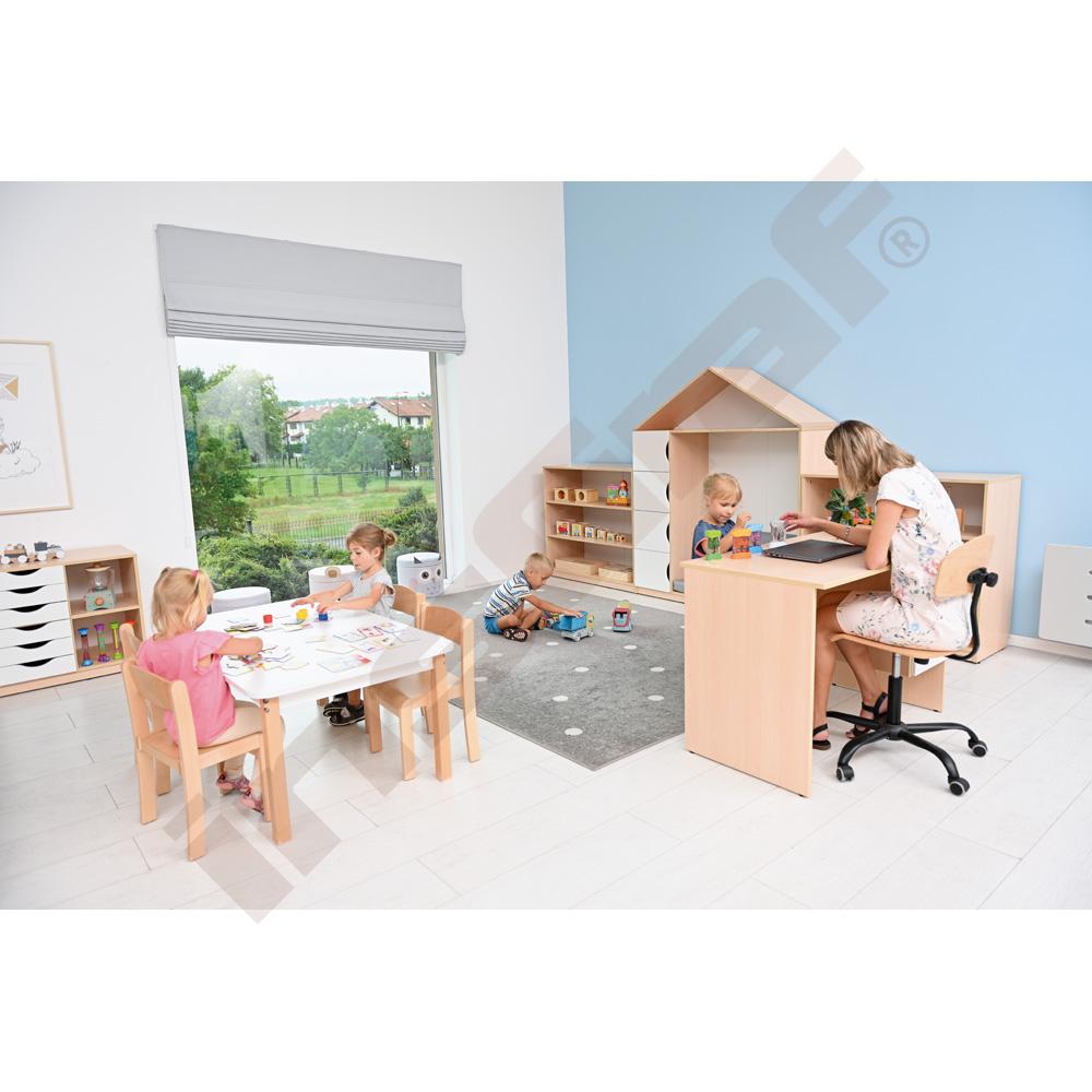 Dvířka a zásuvka ke stolu Feria, laminované  