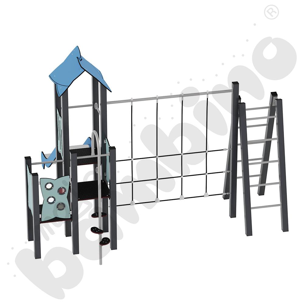 Zestaw Urbi 7, słupy metalowe B