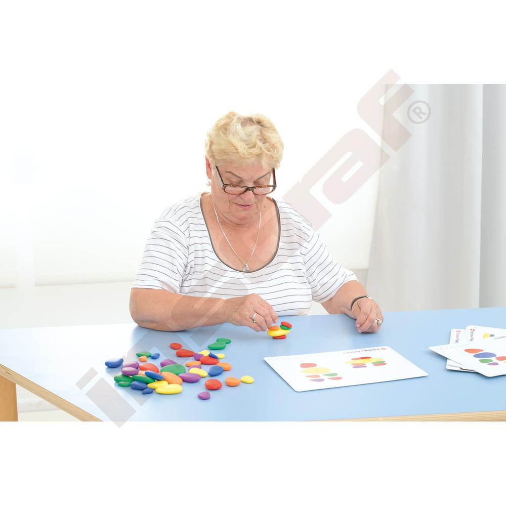 Duhové kamínky ke kreativním hrám
