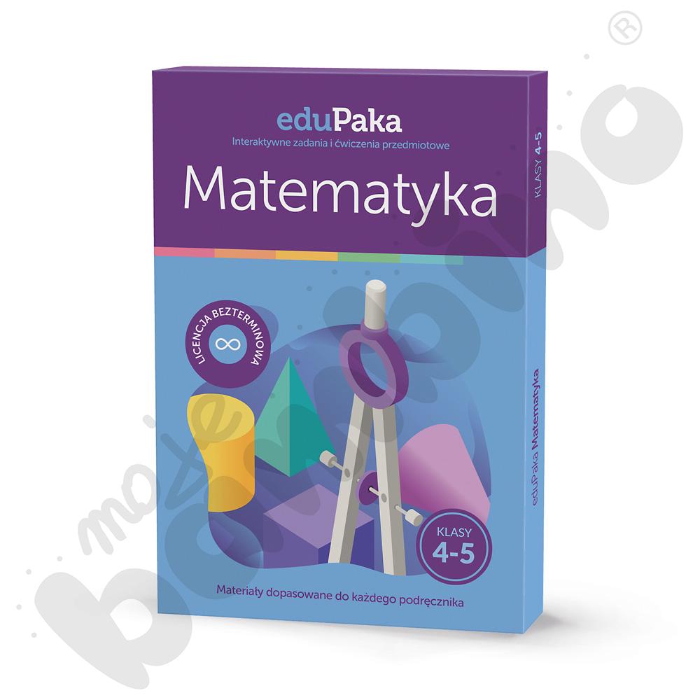 eduPaka – interaktywne zadania i ćwiczenia przedmiotowe – Matematyka kl. 4-5