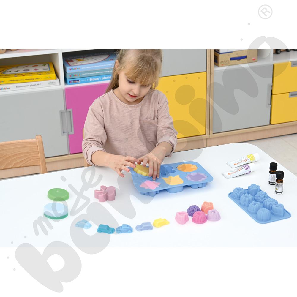 Forma silikonowa do mydła - kwiaty