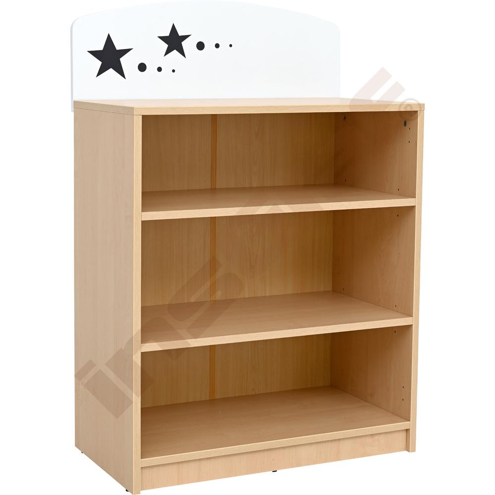 Regál s hvězdičkami
