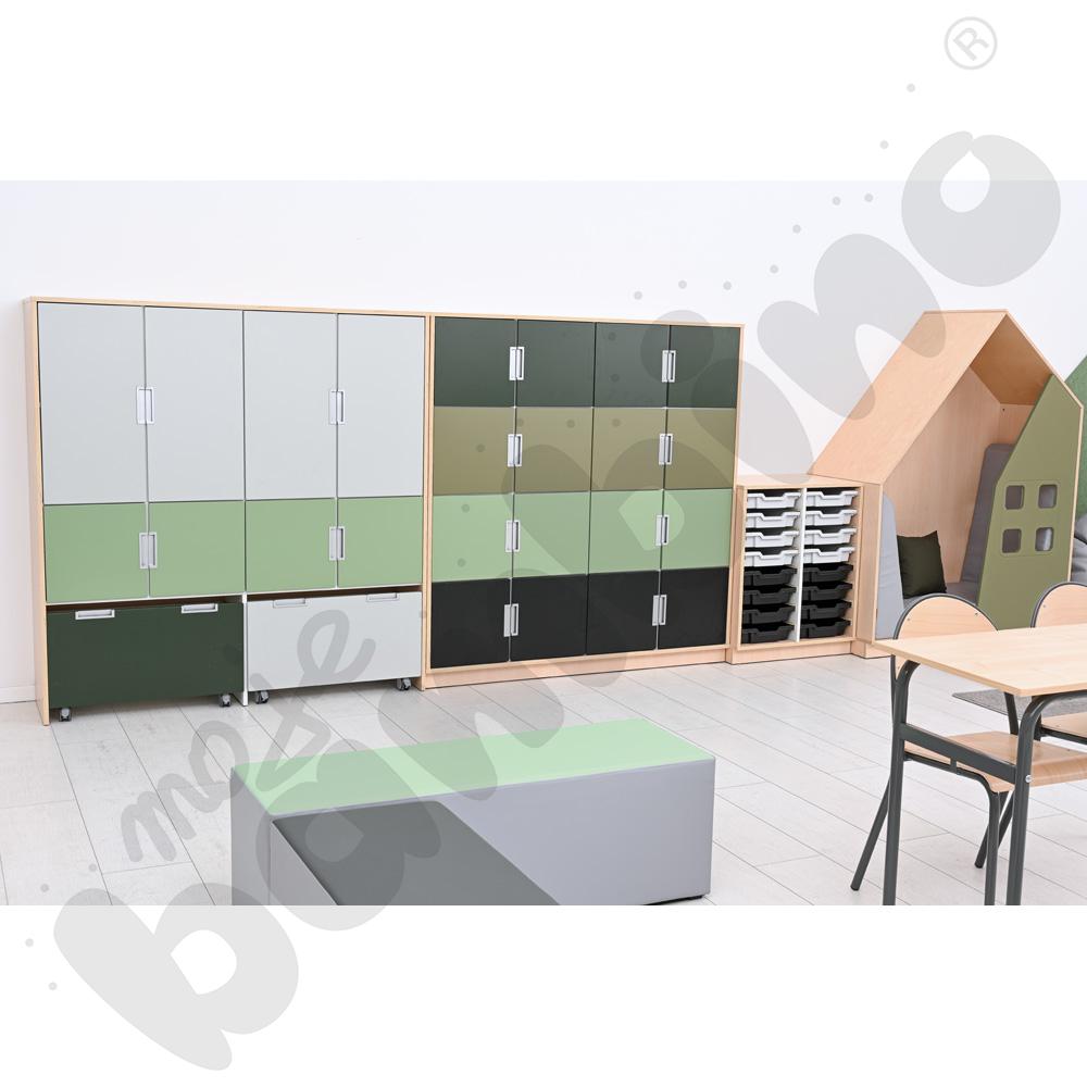 Quadro - drzwiczki małe 90 st. - czarne