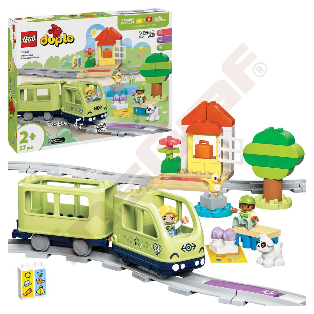 LEGO® Duplo Dobrodružství s interaktivním vláčkem 