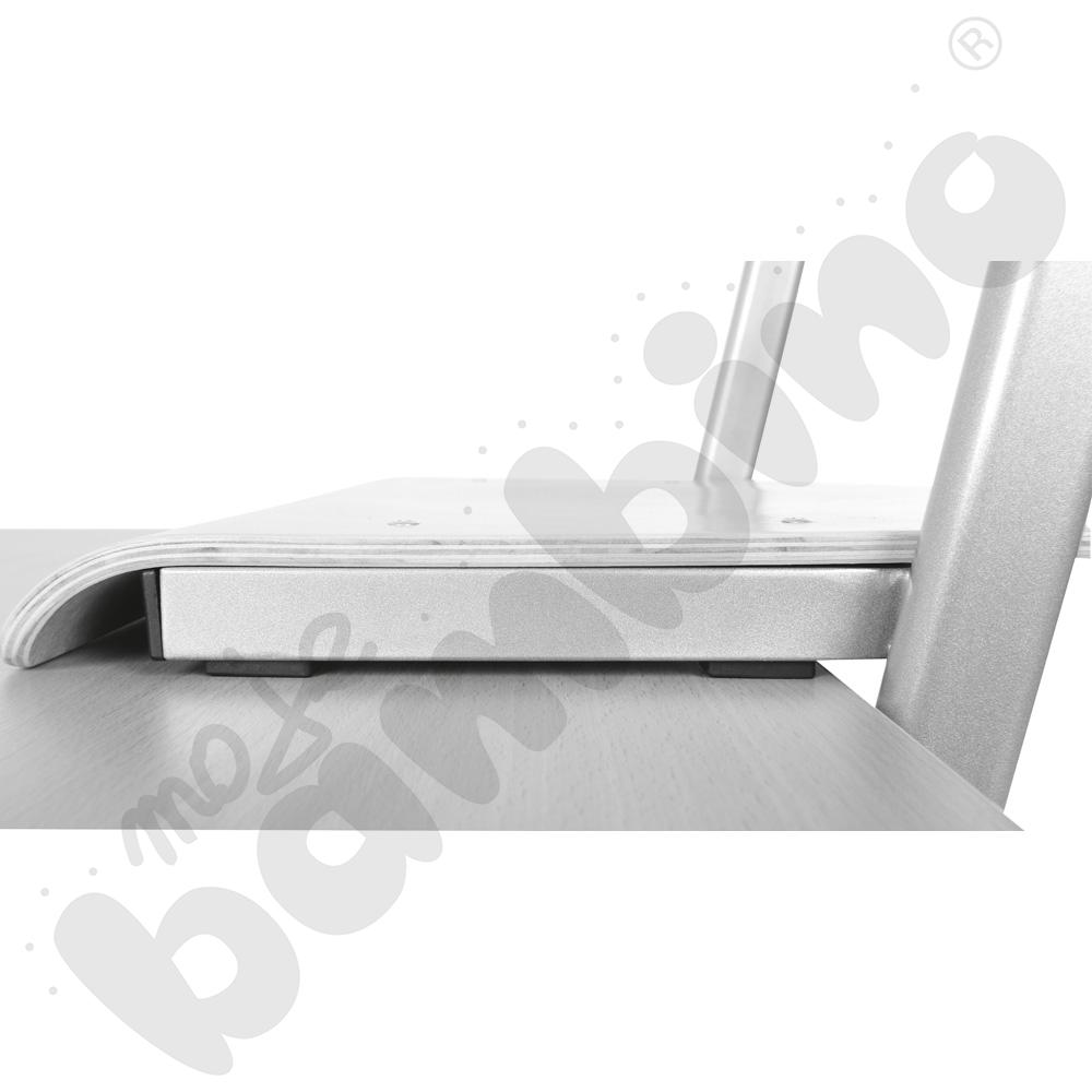 Krzesło T 3 w 1 z regulowaną wysokością rozm. 4-6 aluminium