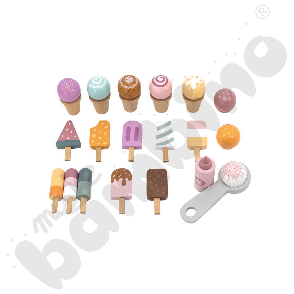 Lodziarnia ze słodkościami