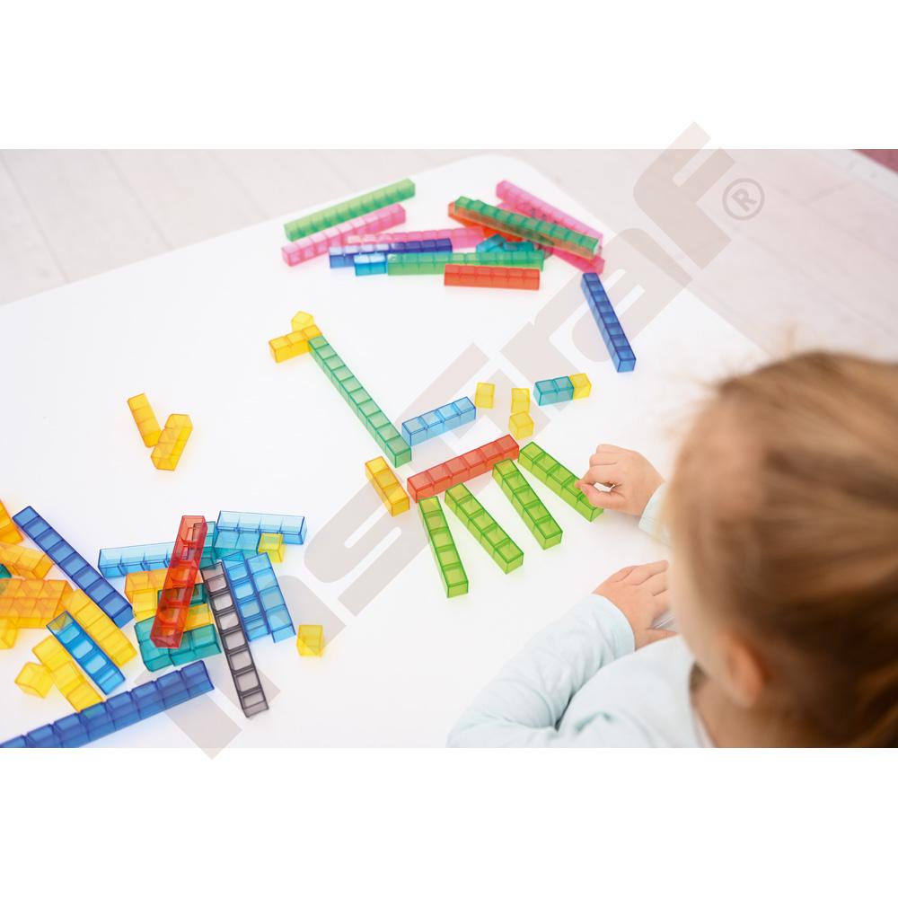 Barevná čísla - průhledná