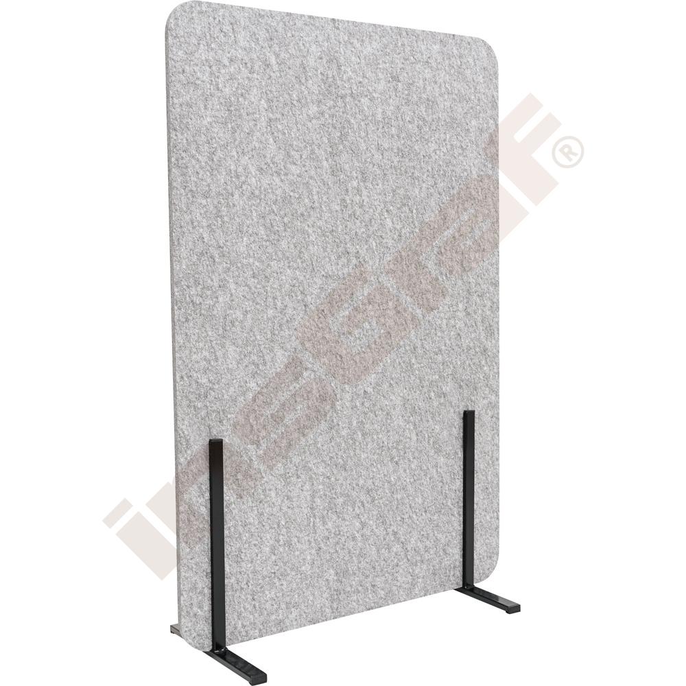Akustik-Trennwand Stilla 100 x 150, FC107, hellbeige meliert