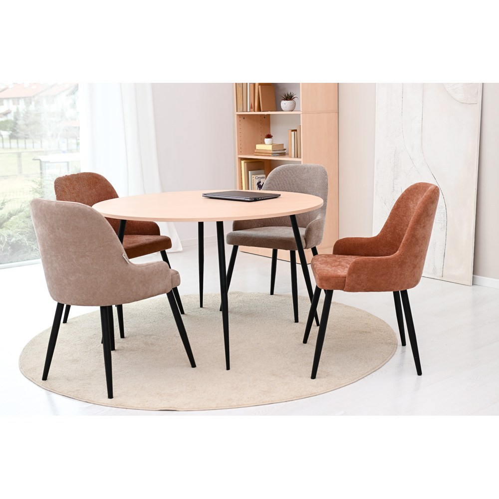Stôl Xena okrúhly pr. 120 cm –  javor