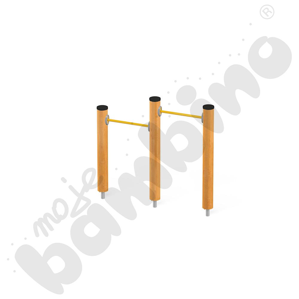 Drążki gimnastyczne podwójne