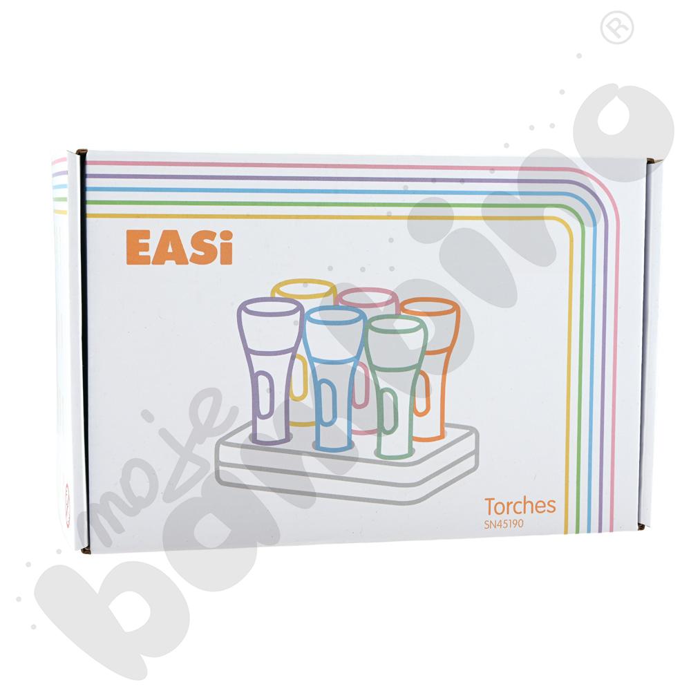 Zestaw 6 latarek ze stacją dokującą