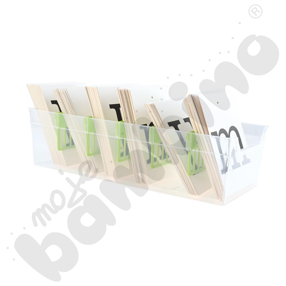 Koszyk-organizer, transparentny