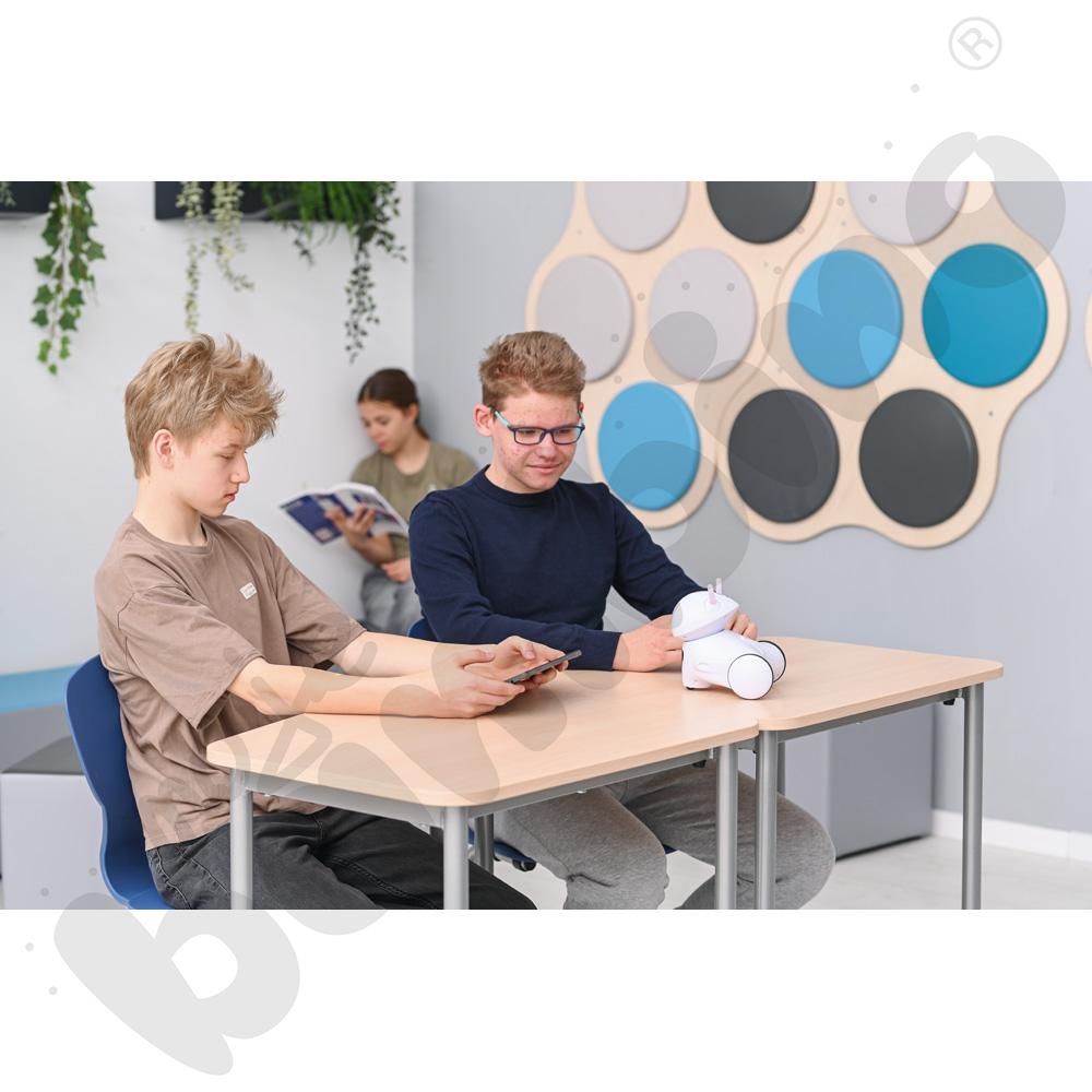 Stół Lektor mobilny lewy - klon jasny