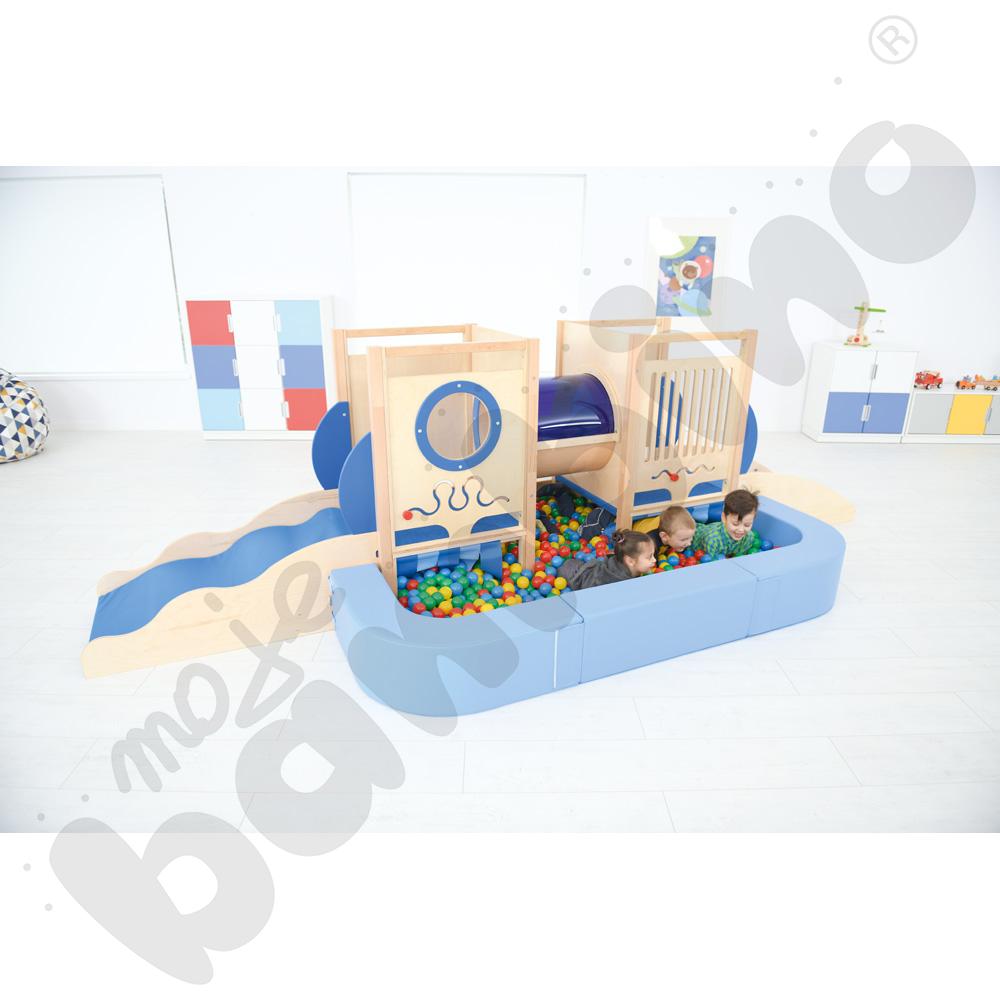 Kącik zabaw Łódź podwodna z basenem