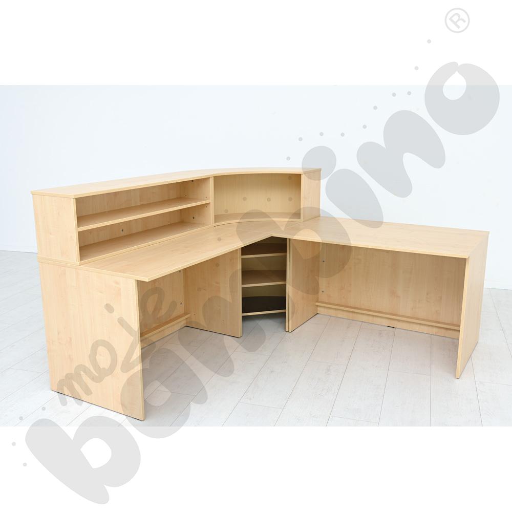 Nadstawka do prostej lady recepcyjnej - klon