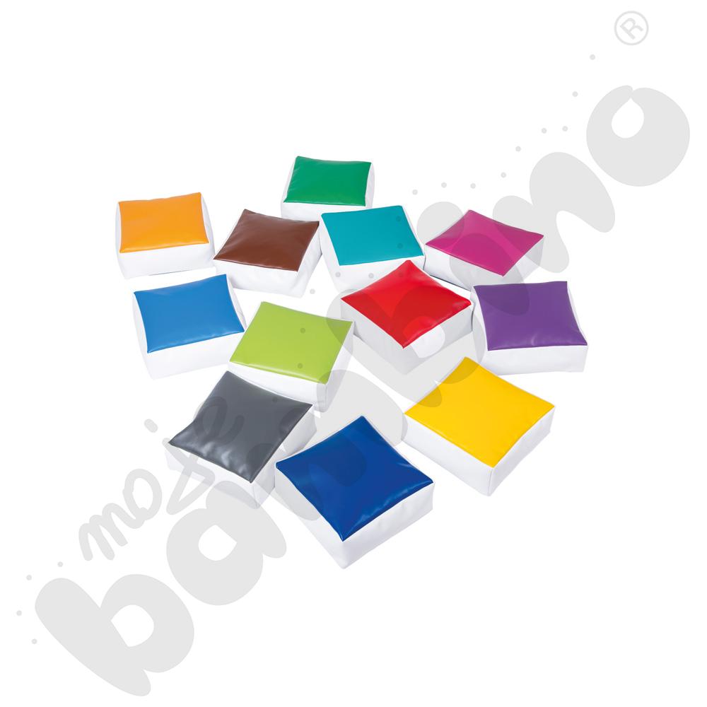 Zestaw pudrowych kostek z granulatem, 12 szt.