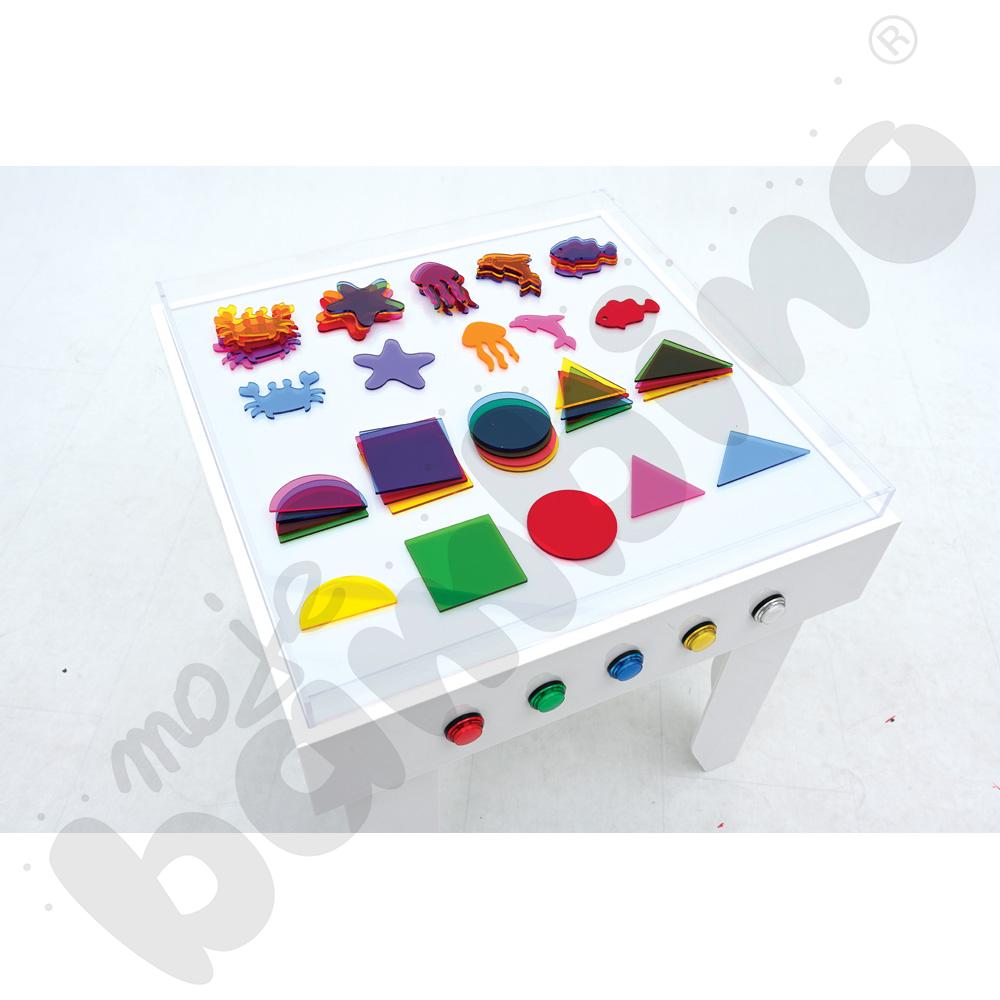 Multifunkcyjny stolik podświetlany