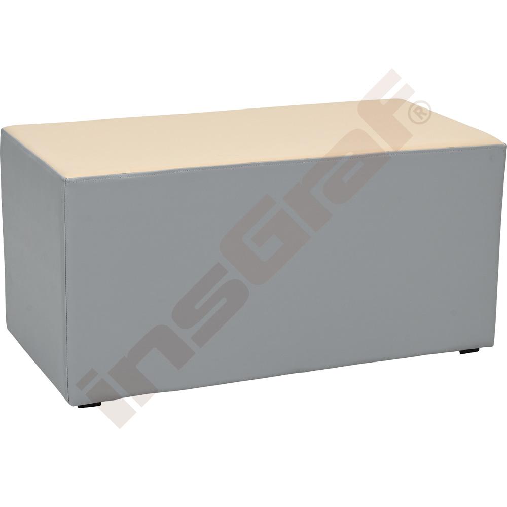 Garderobensitz, B 80, grau/beige
