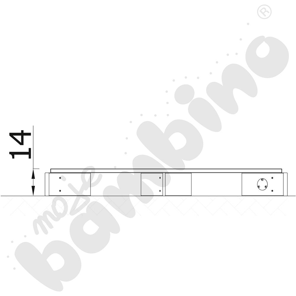 Kładka Terra do sześciokątów sensorycznych