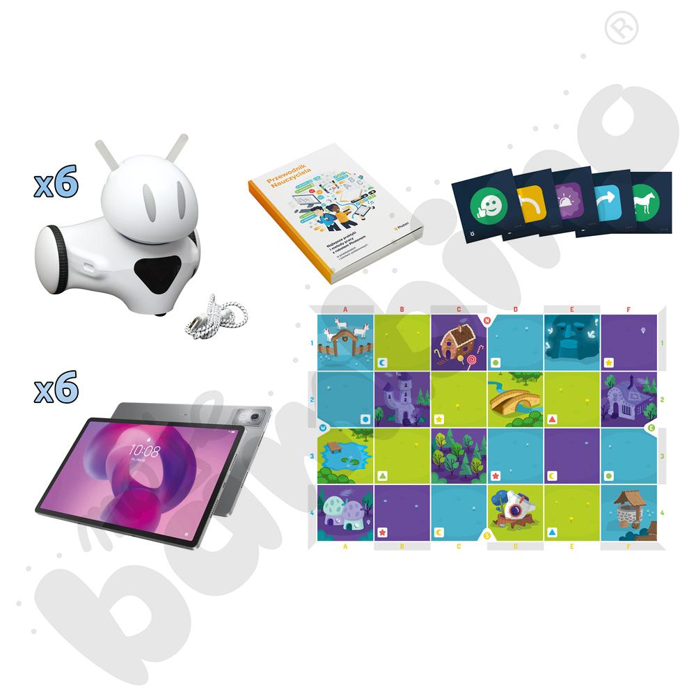 Zestaw: 6 Robotów Photon EDU z tabletami