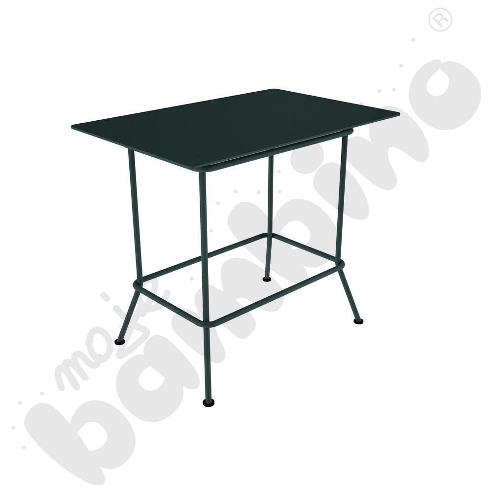 Stół wysoki New School ciemnozielony