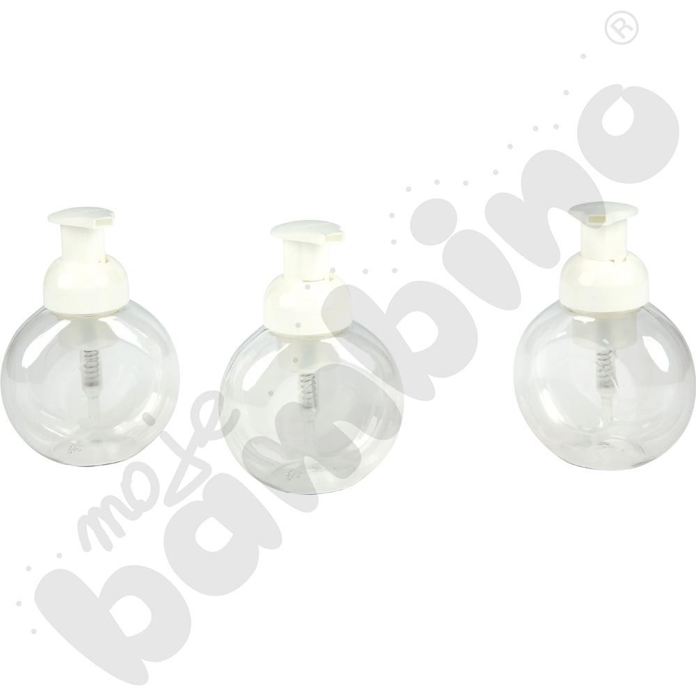 Butelki do malowania pianką