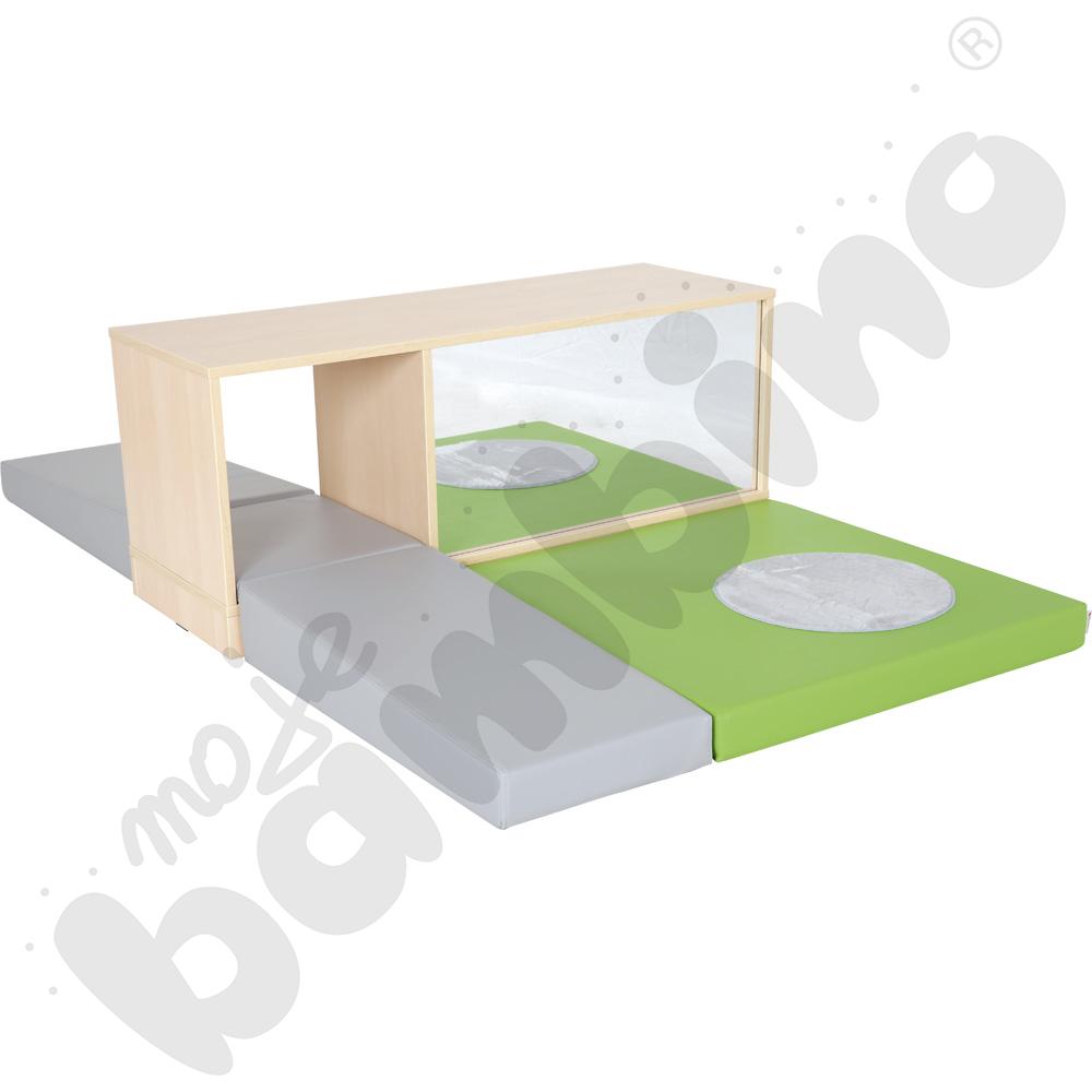 
Quadro - Durchkriech-Schrank mit Spiegel, Ahorn Jylland
