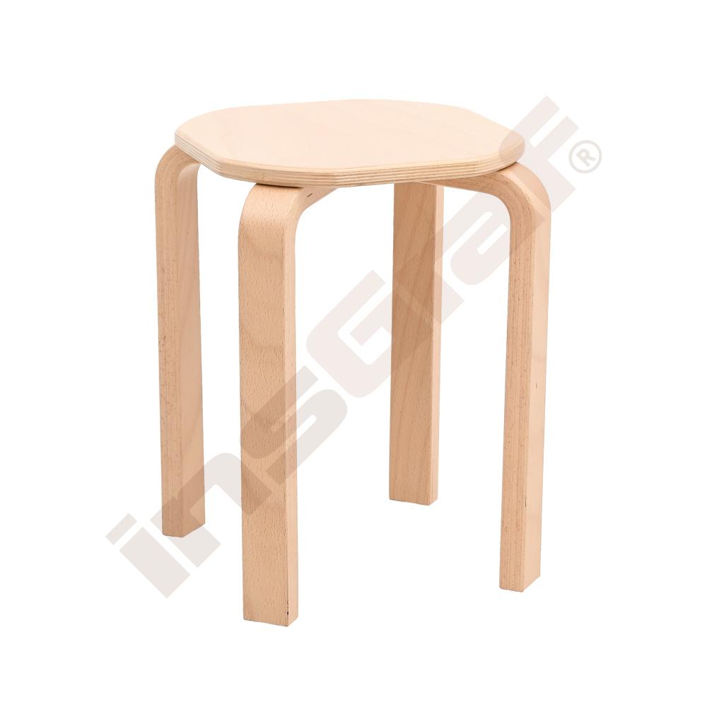 Dřevěná taburetka Lolo – výška 43 cm