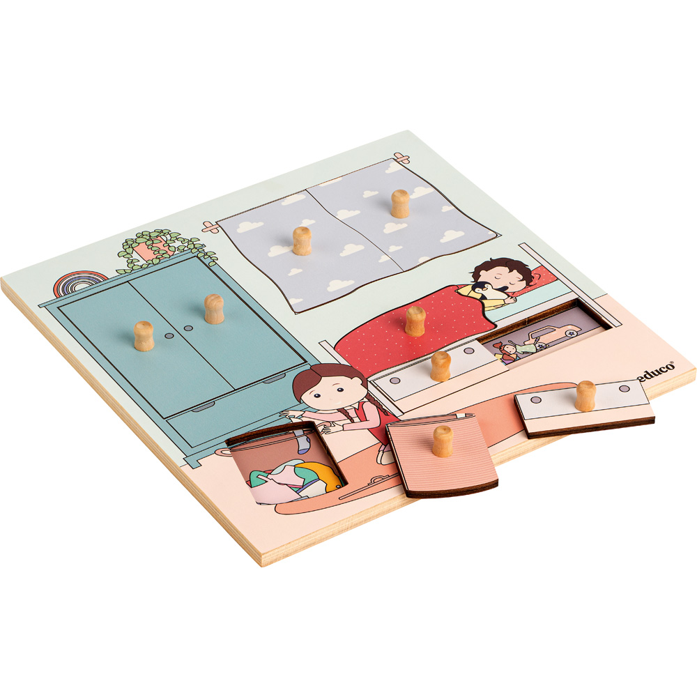 Puzzle s prekvapením - detská izba