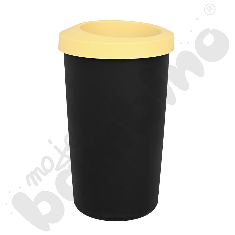 Kosz na śmieci Compacta, 45 L - żółty pastelowy