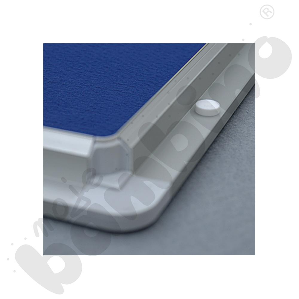 Gablota wewnętrzna otwierana do góry tekstylna 120 x 90 cm