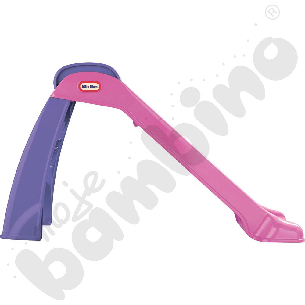 Moja pierwsza zjeżdżalnia fioletowo-różowa