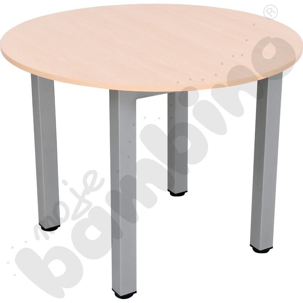 Stół kawowy Grande wys. 76 cm, klon jasny