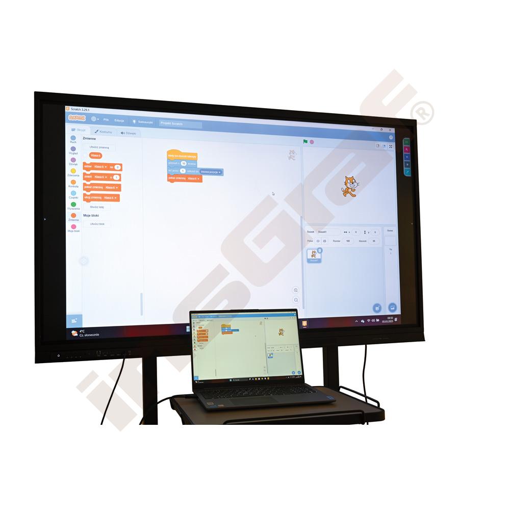 Interaktívny monitor insGraf DIGITAL EduSpace 86