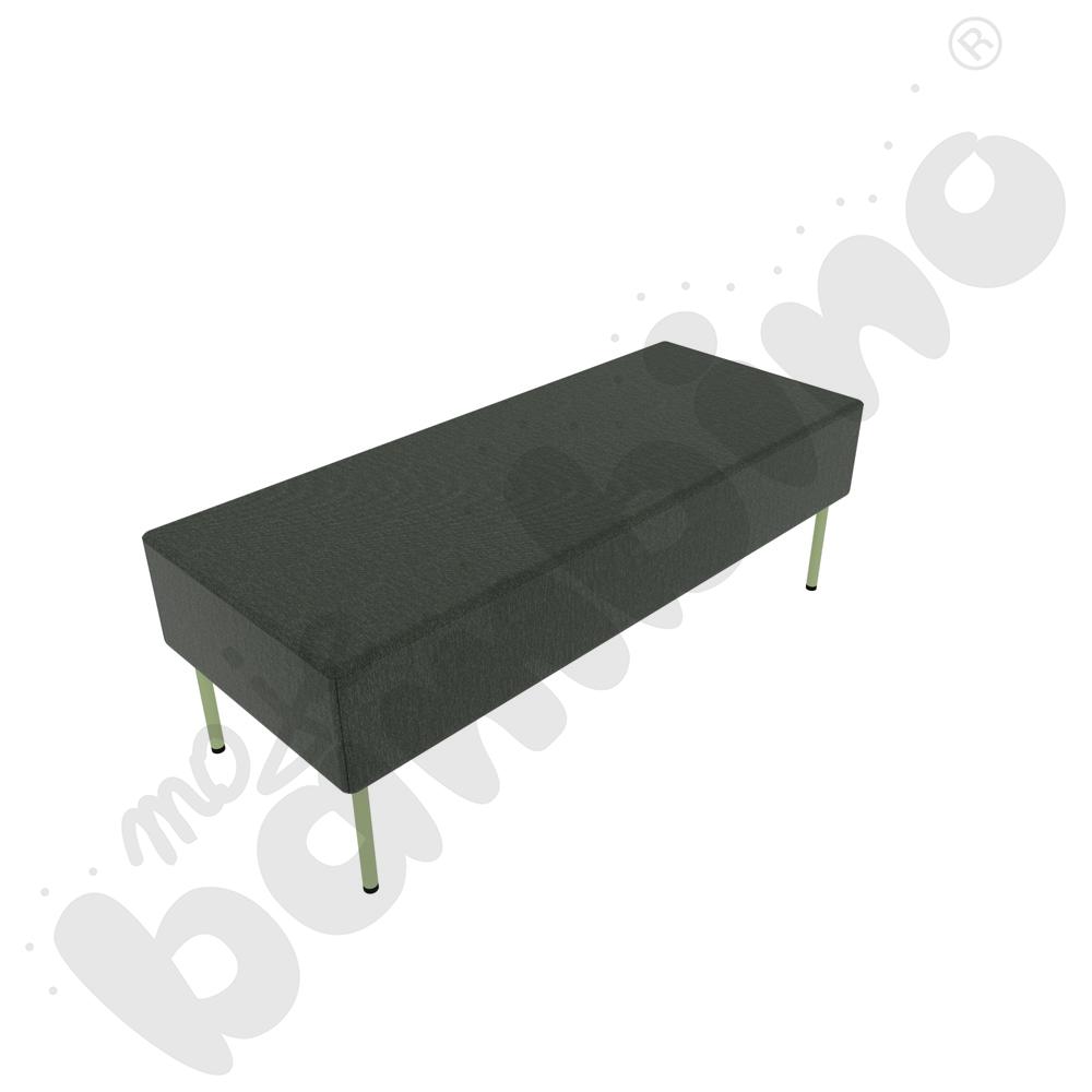 Pufa Versa 120x50 cm z filcowymi stopkami, stelaż oliwkowy, tkanina RO33